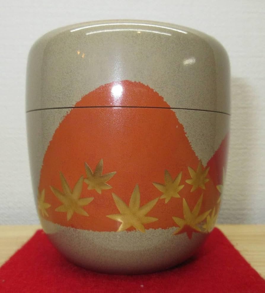 送料込【逢絢亭・新品】茶道具 中棗 山中塗 遠山紅葉蒔絵 木製 中村幸斎 共箱 Amazon.co.jp: 逢絢亭茶道具 棗 中棗 山中塗 遠山紅葉蒔絵 木製
